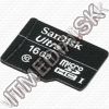 Olcsó Sandisk microSD-HC kártya 16GB UHS-I U1 *Ultra CLASS10* 30MB/s (IT11074)